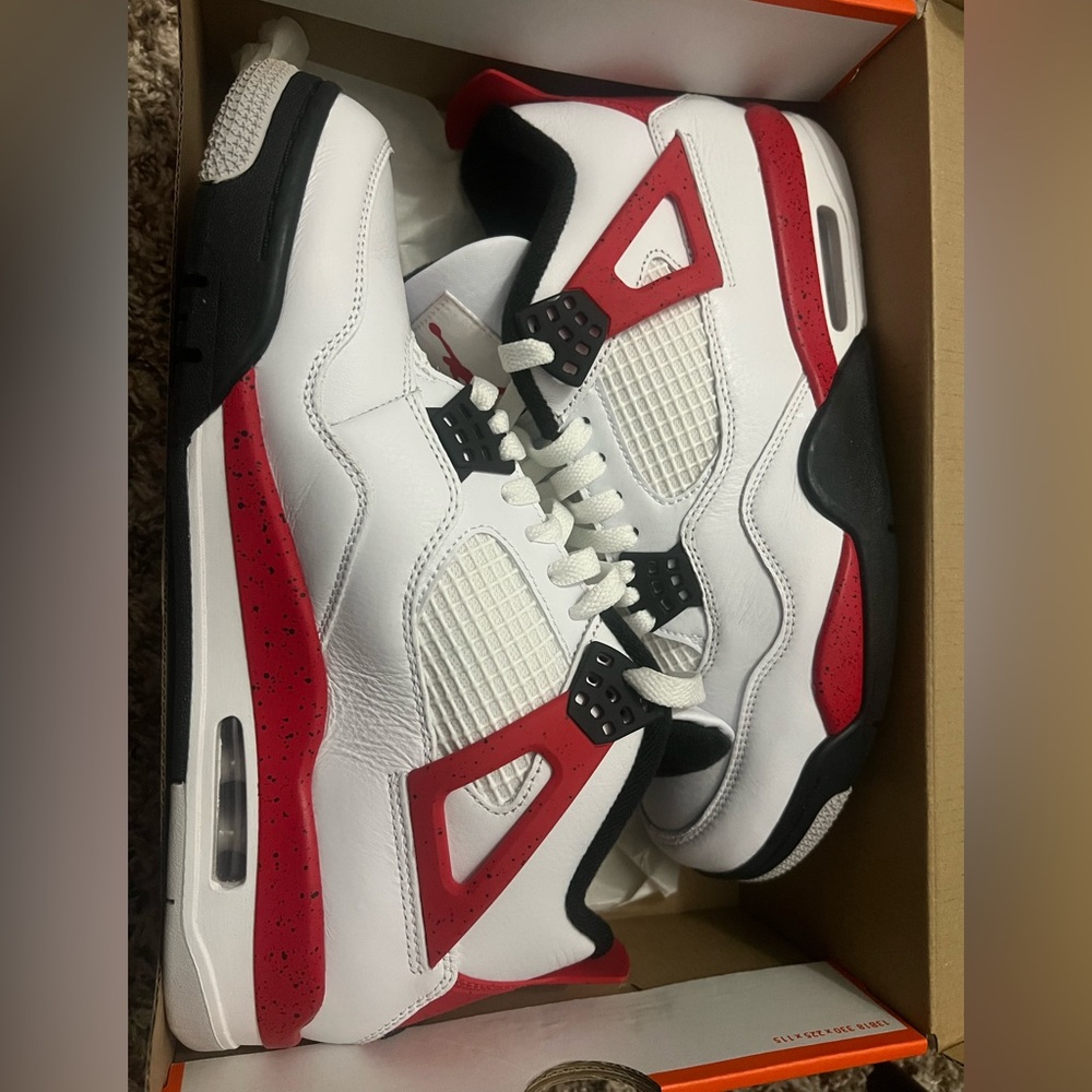 Jordan 4s Red Cement